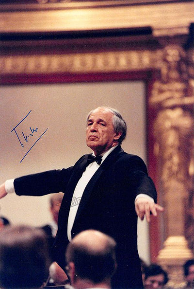 Boulez, Pierre - Signed Photo Conducting