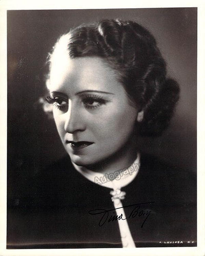 Bovy, Vina - Signed Photograph