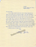 Bowles, Paul - Two Typed Letters Signed 1952