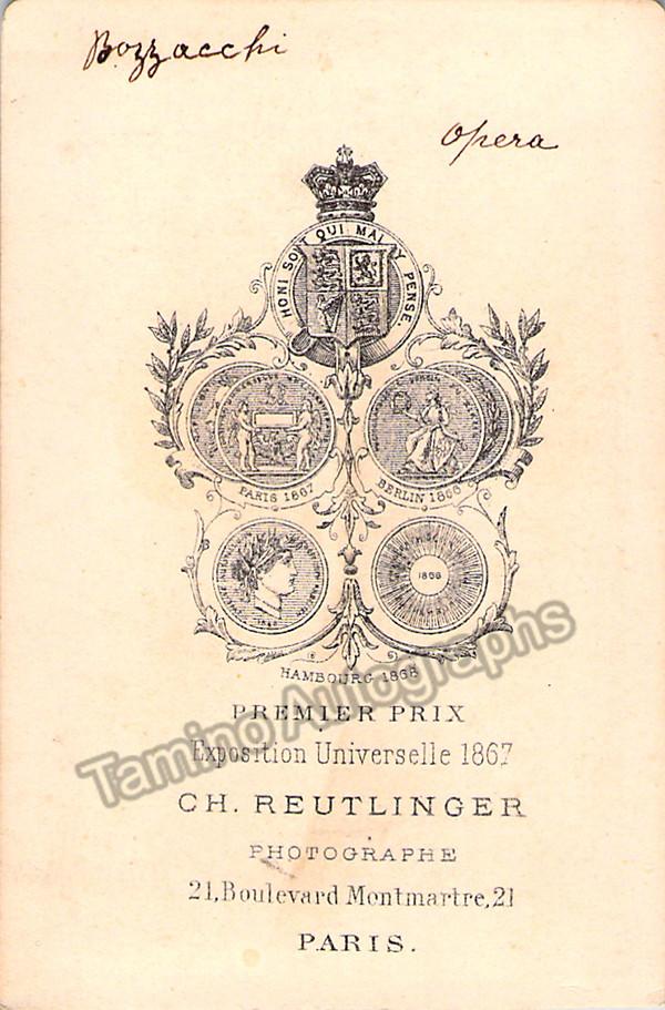 Bozzacchi, Giuseppina Vintage CDV Tamino