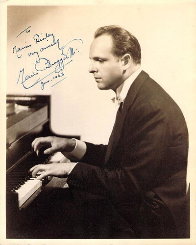 Braggiotti, Mario - Signed Photo in Performance 1943