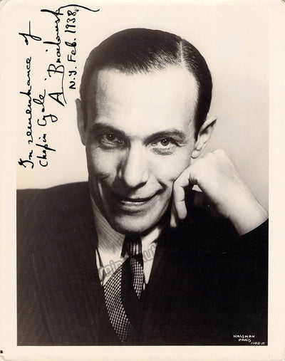 Brailowsky, Alexander - Signed photo