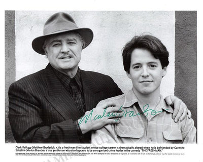 Brando, Marlon - Signed Photo in "The Freshman"