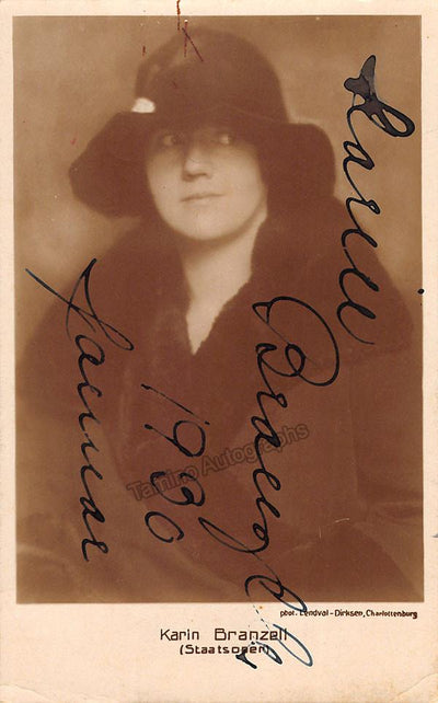 BRANZELL, Karin