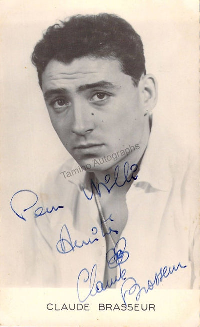Brasseur, Claude - Signed Photograph