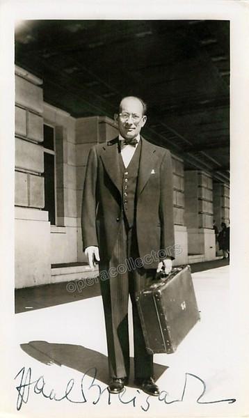 Breisach, Paul Signed photo