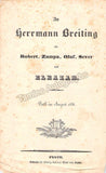 Breiting, Hermann - Large Collection of Playbills 1830s, 40s and 50s