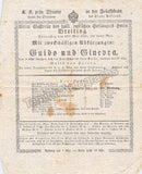 Breiting, Hermann - Large Collection of Playbills 1830s, 40s and 50s