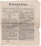 Breiting, Hermann - Large Collection of Playbills 1830s, 40s and 50s