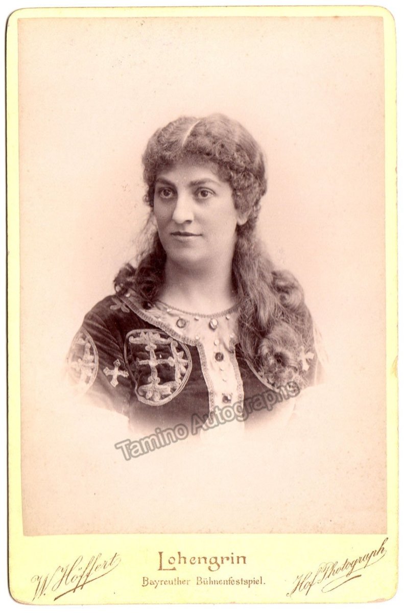 Brema, Marie as Ortrud - Cabinet photo 1894