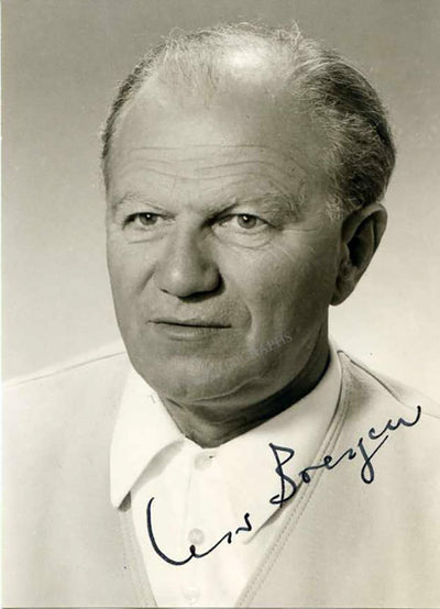 Bresgen, Cesar - Signed Photo