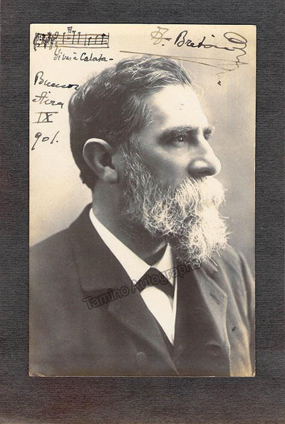 Breton, Tomas - Signed Photo 1901