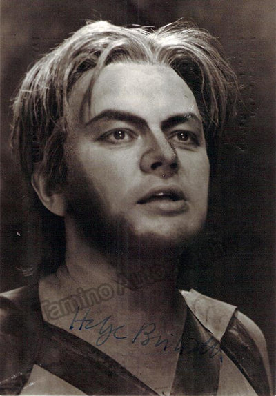 BRILIOTH, Helge (Various Autographs)