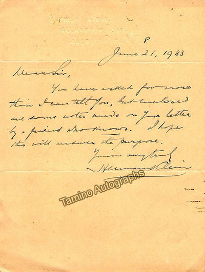 British Composers - Autograph Lot of 9 Items