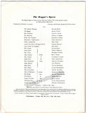 Britten, Benjamin - Concert Program London 1954