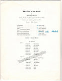 Britten, Benjamin - Concert Program London 1954
