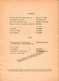 Britten, Benjamin - Concert Program Salzburg 1952