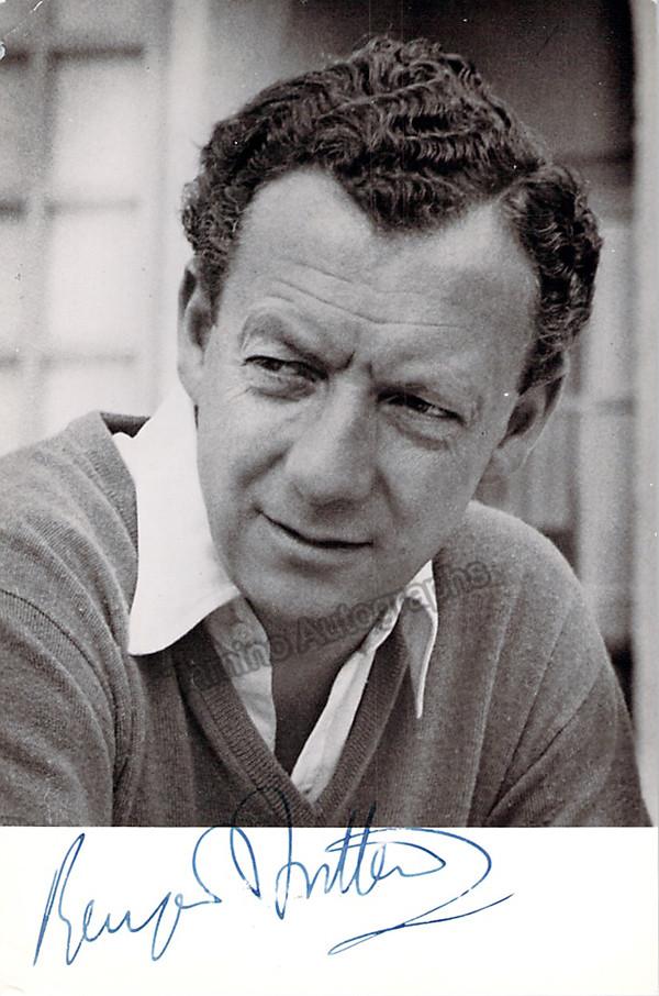 Britten, Benjamin - Signed Photo