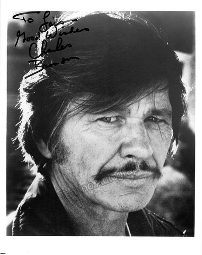 Bronson, Charles - Signed Photo