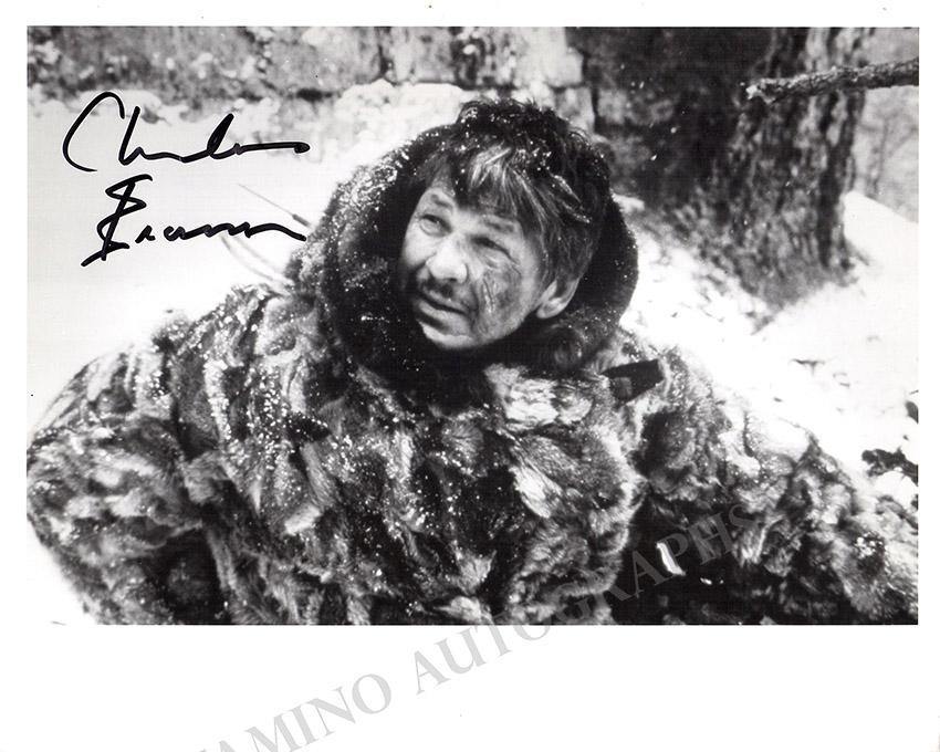 Bronson, Charles - Signed Photograph in "Death Hunt"