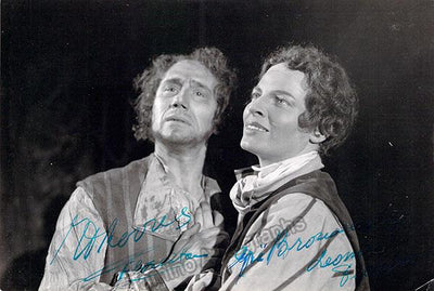 Brouwenstijn, Gre - Vroons, Franz - Double Signed Photo in Fidelio
