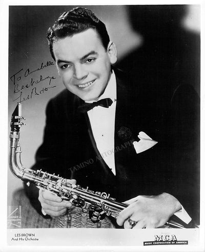 Brown, Les & his Band - Set of 5 Photographs Signed