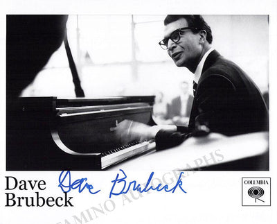 Brubeck, Dave - Signed Photo in Performance