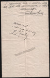Bruna Rasa, Lina - Autograph Letter Signed 1934