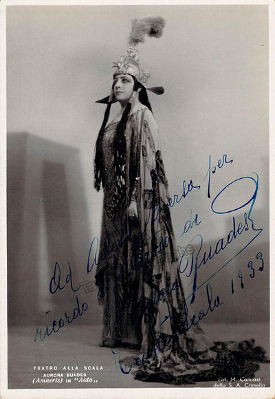 BUADES, Aurora (Various Autographs)
