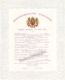 Buckingham Palace - Set of 7 Concert Programs (1879-1886)