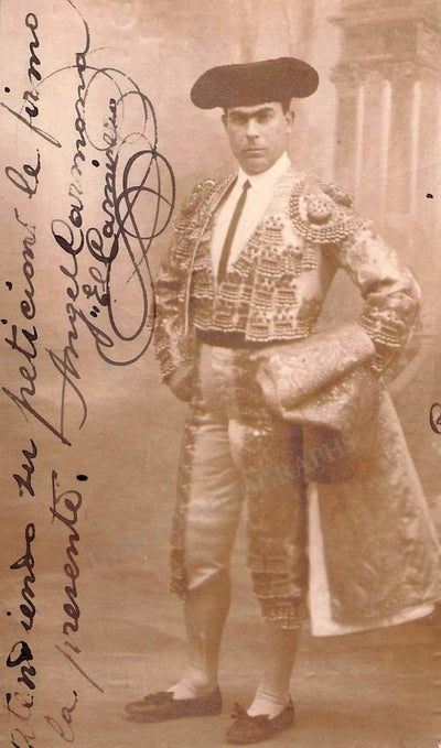 Bullfighters - Collection of 21 Autograph Photos