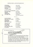 Bumbry, Grace - Hokanson, Leonard - Signed Program Kassel 1966