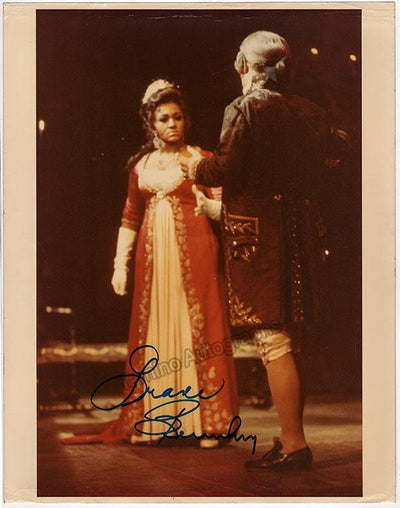 Bumbry, Grace - Large Signed Photo in Tosca