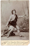 Burgstaller, Alois - Cabinet Photo as Siegfried