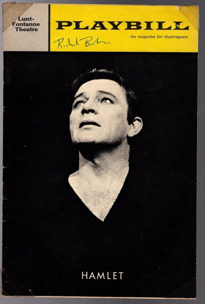 Burton, Richard - Signed Program Hamlet 1964