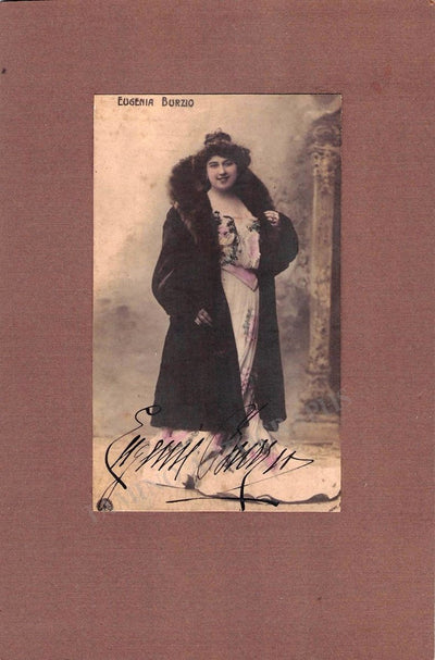 Burzio, Eugenia - Signed Photo