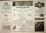 Busch, Fritz - Teatro Colón Program Lot 1935-1945