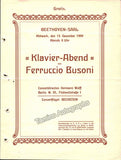 BUSONI, Ferruccio