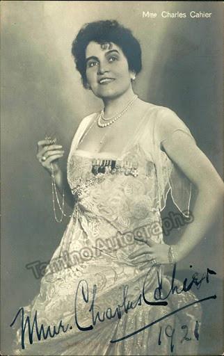 CAHIER, Charles Tamino