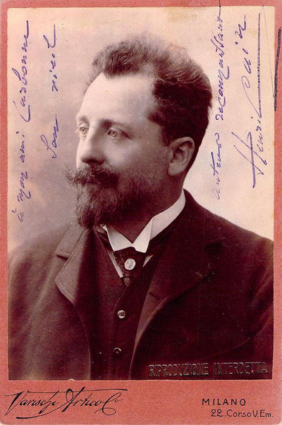 Cain, Henri - Signed Cabinet Photo