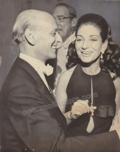 Callas, Maria and Bing, Rudolf - Friends in the End Photo