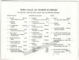 Callas, Maria - Di Stefano, Giuseppe - Concert Program 1973