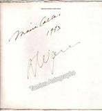 Callas, Maria - Di Stefano, Giuseppe - Double Signed LP Album Cover