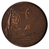 Callas, Maria - Large Bronze Medal 1977