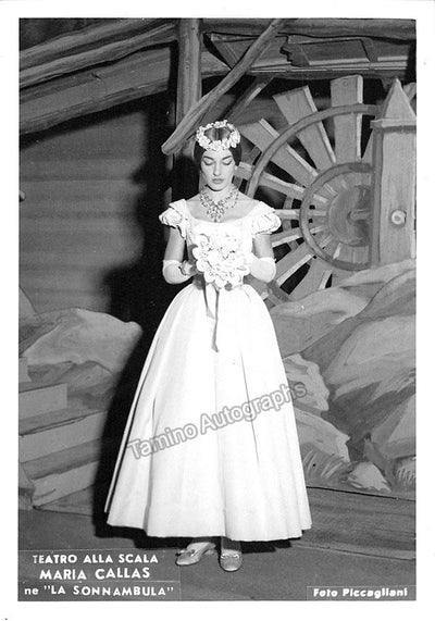 Callas, Maria - Lot of 22 Unsigned Photos La Scala