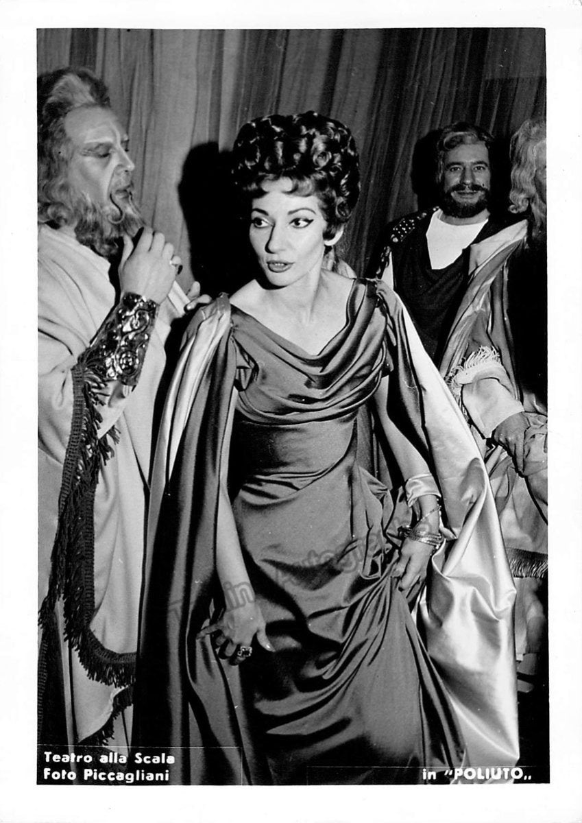 Callas, Maria - Lot of 35 Unsigned Photos - Tamino