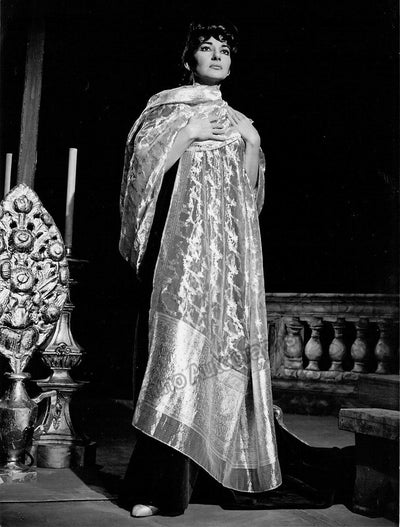 Callas, Maria - Lot of Unsigned Photos as Tosca 1965