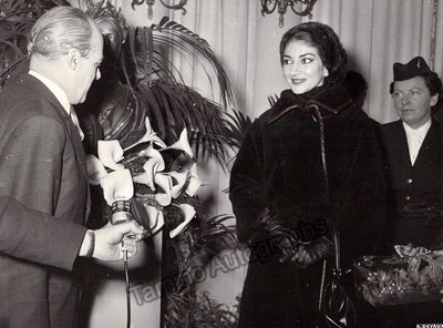 Callas, Maria - Set of 4 Photos 1958-64
