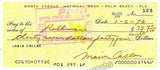Callas, Maria - Signed Check and Photo 1976