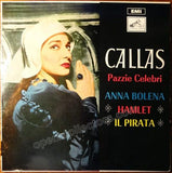 Callas, Maria - Signed LP record Maria Callas Pazzie Celebri